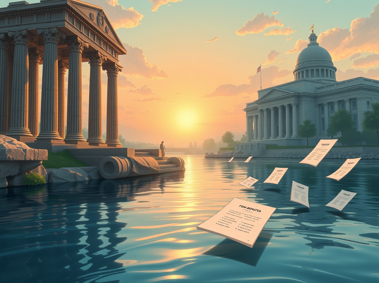 الدولار الأمريكي/الروبية الهندية يظل ثابتًا: محضر اجتماع اللجنة الفيدرالية للسوق المفتوحة الحاسم يلوح في الأفق، ويهدد هدوء السوق