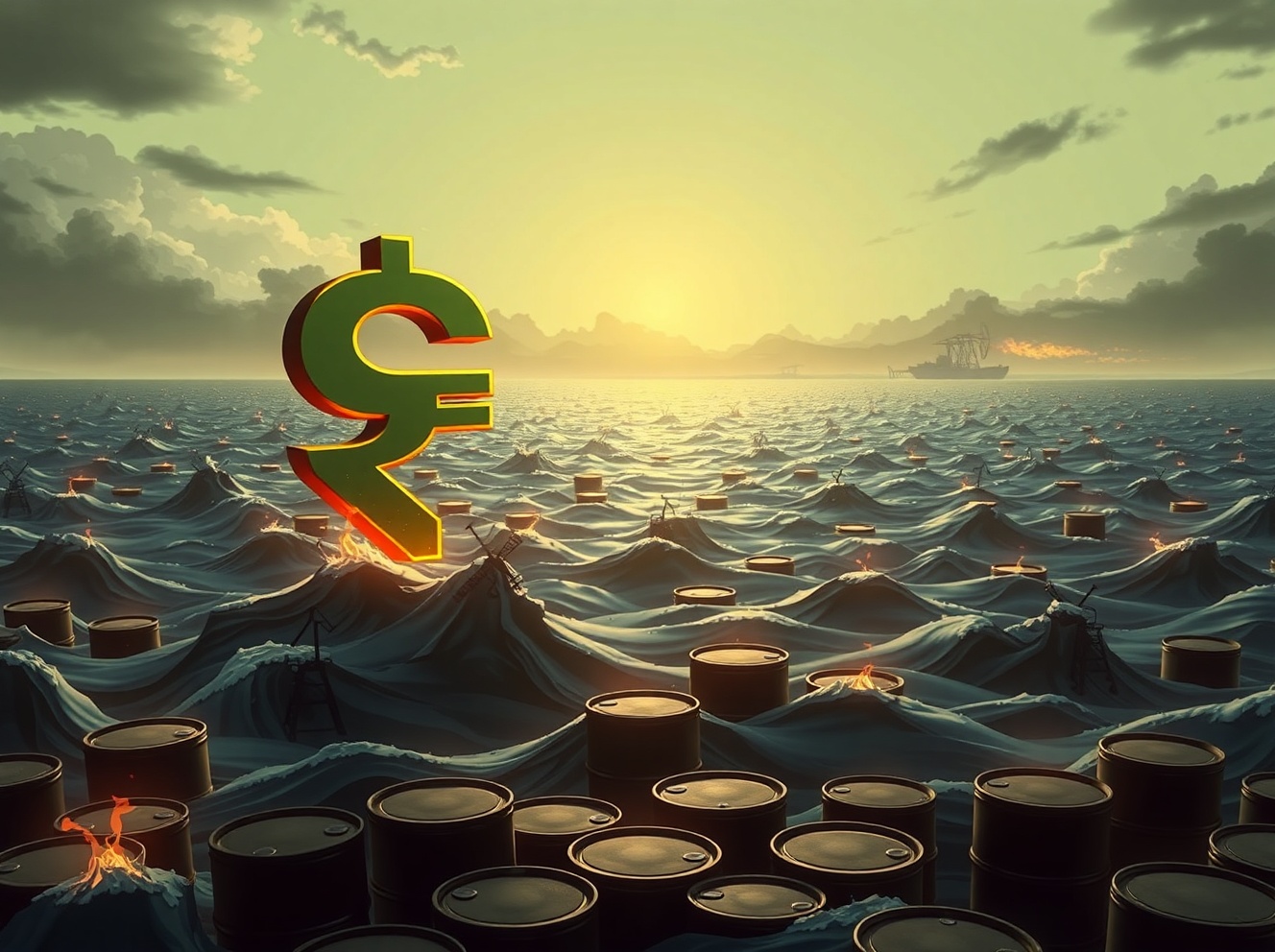 USD/INR Shatters Monthly High as Oil Prices Explode Amid US-Iran War Tensions