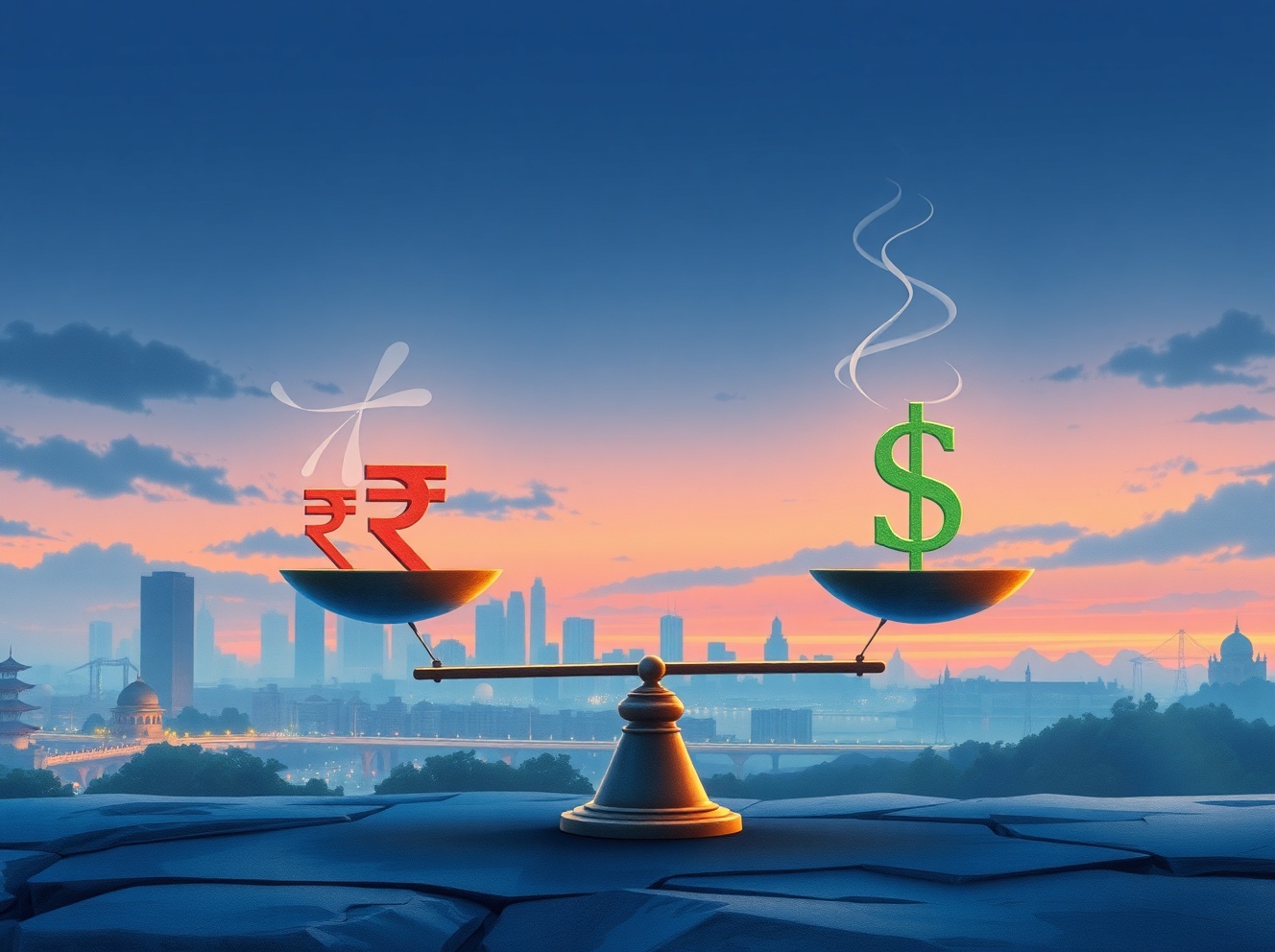 استقرار سعر صرف الدولار الأمريكي/الروبية الهندية مع استقرار العملات الآسيوية، وتدخل بنك الاحتياطي الهندي أمر بالغ الأهمية لثقة السوق