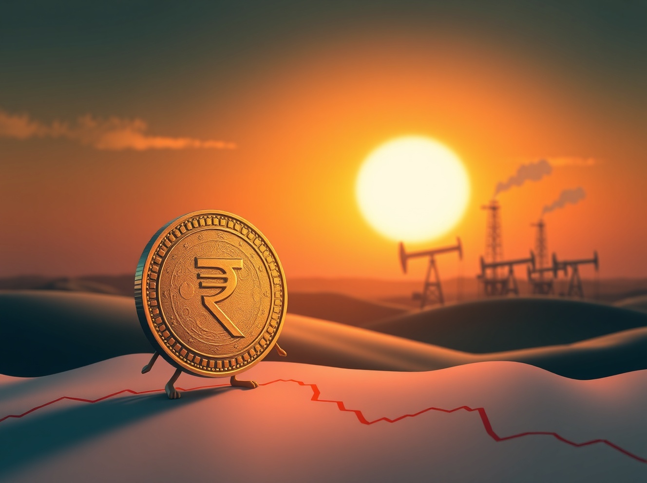 USD/INR Exchange Rate Surges as US-Iran War Sparks Devastating Oil Price Spike and Risk-Off Panic