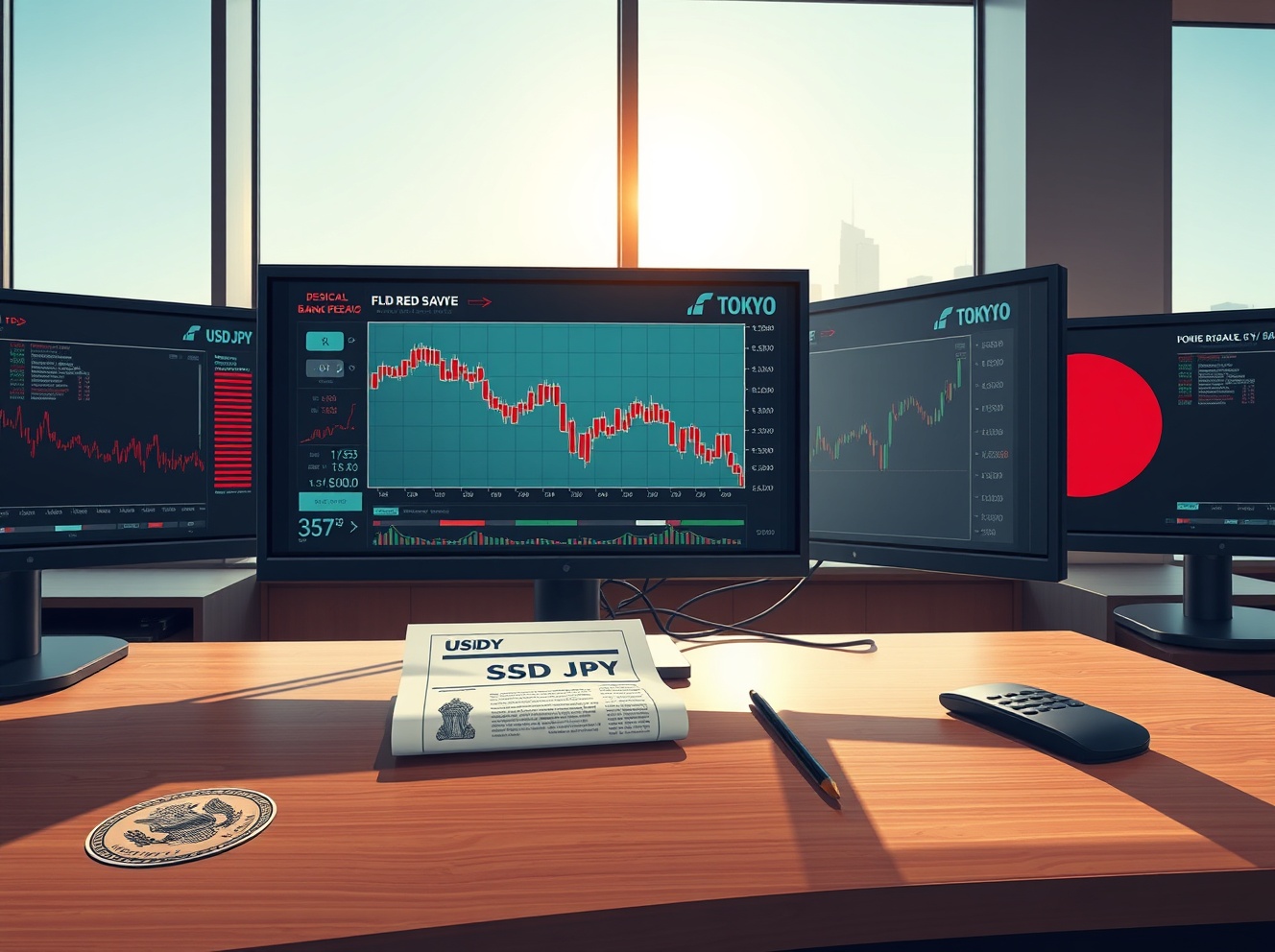 انخفض زوج دولار/ين USD/JPY مع استعداد الأسواق لقرارات بنك الاحتياطي الفيدرالي وبنك اليابان الحاسمة وسط مخاوف التضخم المتزايدة