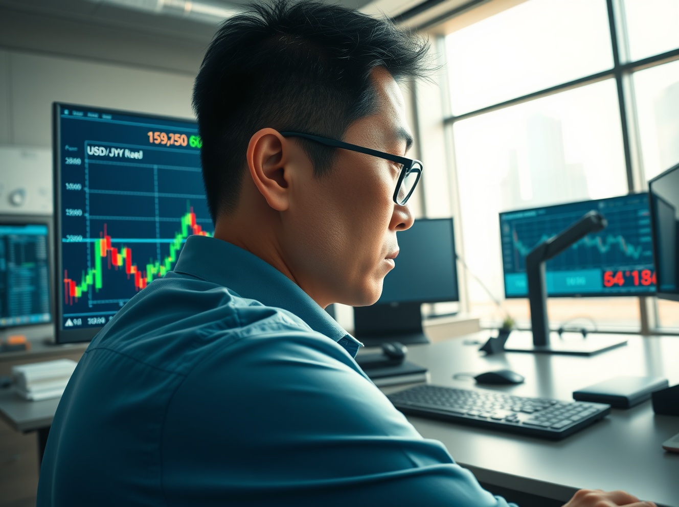 USD/JPY se dispara: el par de divisas extiende ganancias críticas por encima de 159,50 en medio de un intenso sentimiento de aversión al riesgo