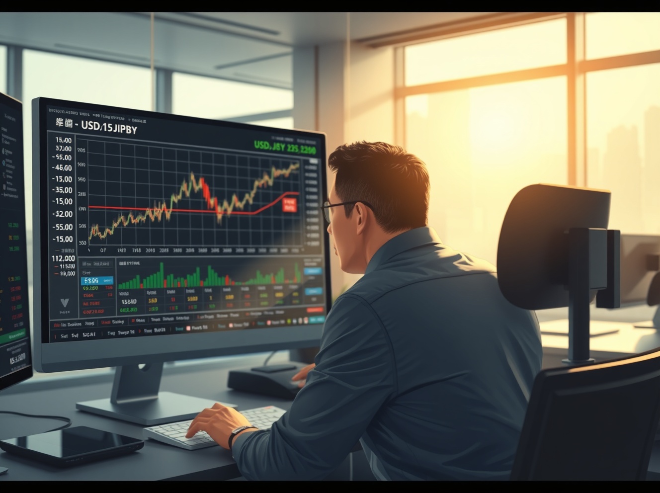 زوج دولار/ين USD/JPY يرتفع: يرتفع زوج العملات فوق مستوى 159.00 في ظل اتفاق السلام الإيراني غير المستقر الذي هز الأسواق