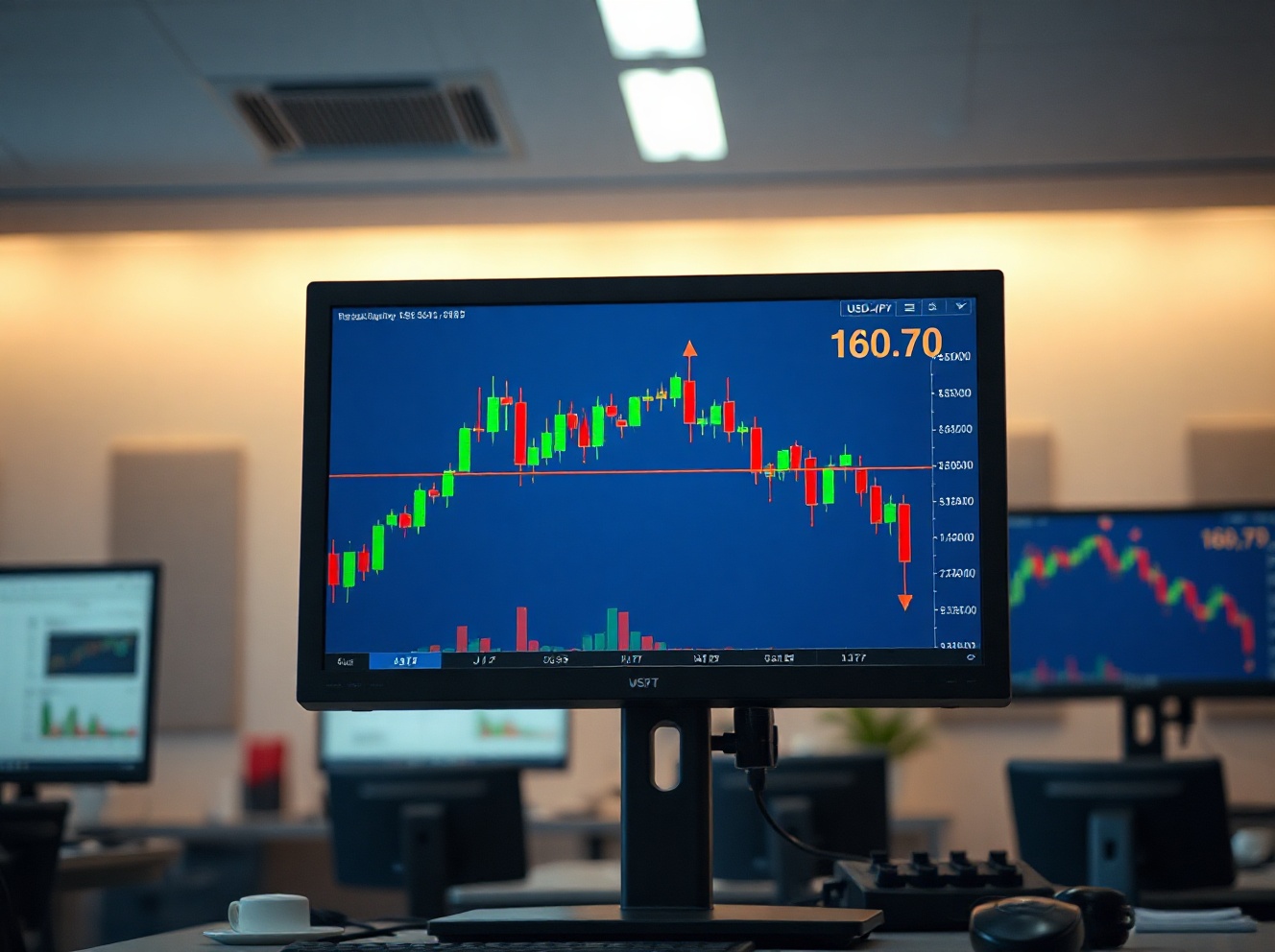يقترب زوج دولار/ين USD/JPY من أعلى مستوى خلال عامين بالقرب من 160.70 - التوقعات الفنية