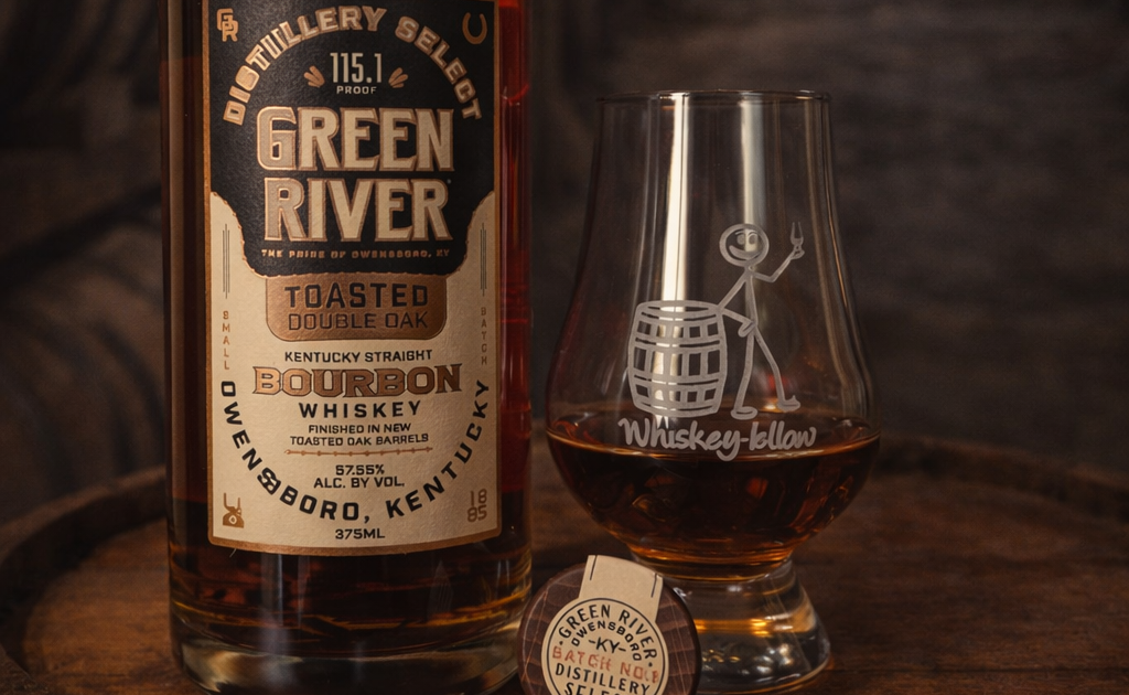 Revisión de bourbon tostado de doble barril selecto de Green River Distillery