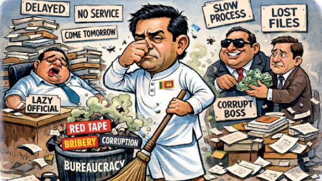 Sri Lanka’s bureaucratic system needs an urgent clean up!