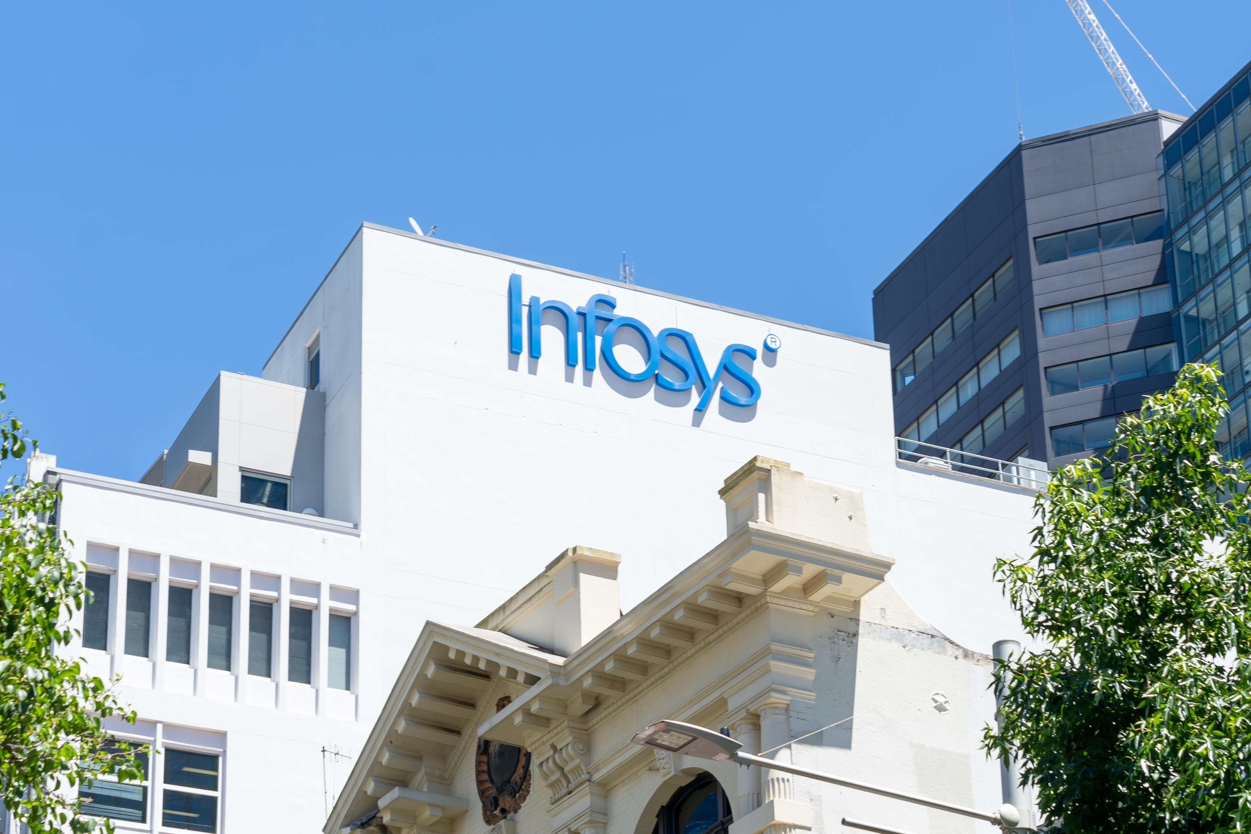 Infosys cae un 4% a su mínimo de 52 semanas debido a una débil orientación para el año fiscal 27 y los temores de deflación de la IA