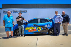Playford’s new wheels