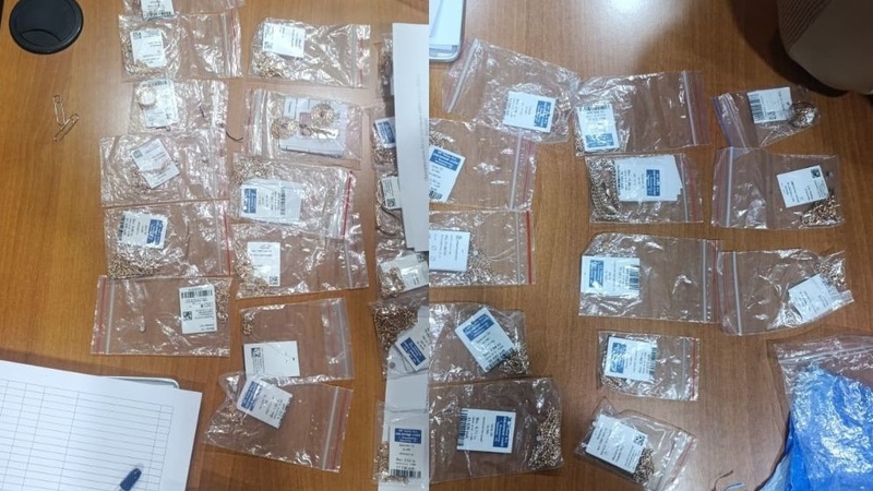 Las autoridades fiscales incautan importaciones ilegales de oro en el aeropuerto internacional de Osh