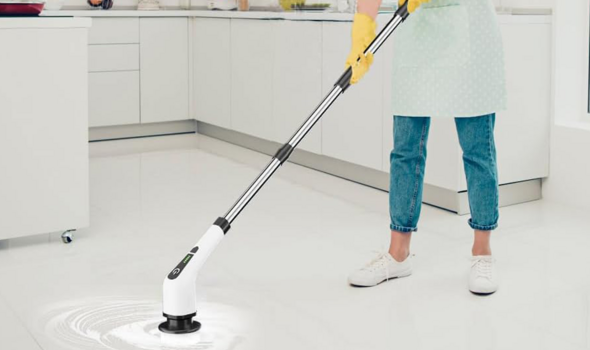 جهاز الغسيل الكهربائي الدوار "يغير قواعد اللعبة" "يجعل التنظيف سريعًا وسهلاً"