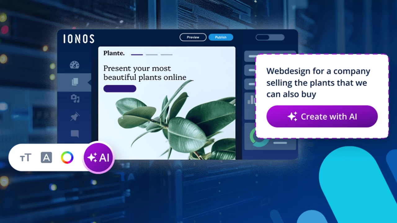 Save 85% on a 3-Year subscription to IONOS Web Hosting