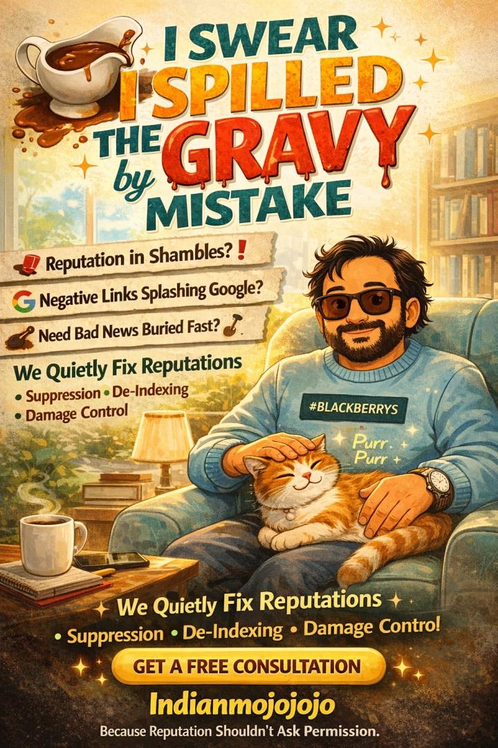 أقسم أنني سكبت المرق عن طريق الخطأ: BHMarketer تطلق كتابًا إلكترونيًا مجانيًا حول إصلاح السمعة وقمعها وإلغاء فهرستها