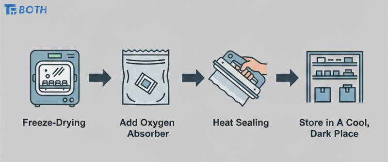 How to Store Freeze-Dried Food: Keeping Freshness for Decades