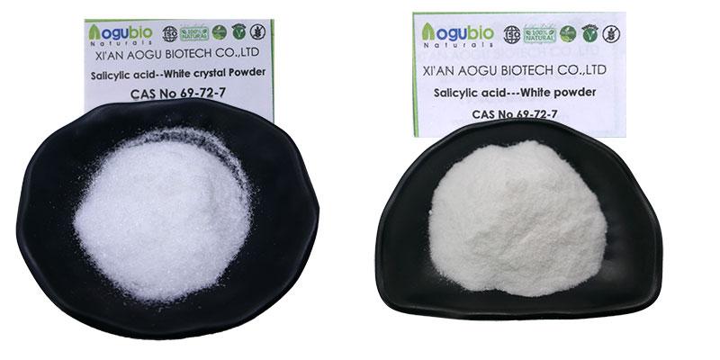 Cosmetic Grade Salicylic Acid Powder Skin Care Raw Material