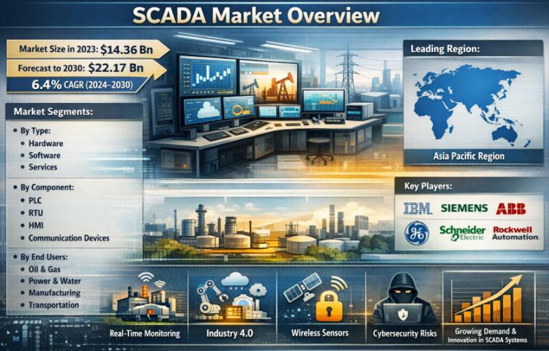 SCADA Market Poised for Robust Growth Amid Rapid Industrial Automation and Industry 4.0 Adoption