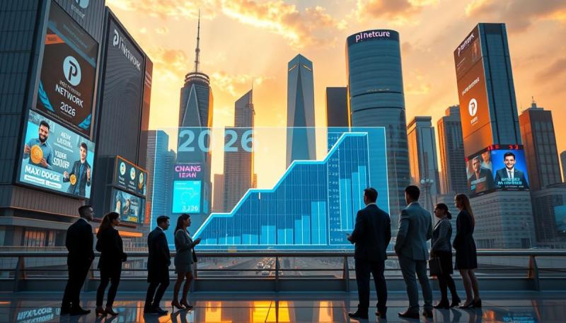 توقعات أسعار شبكة Pi لعام 2026: هل تصل عملة Maxi Doge إلى جماهير جديدة؟