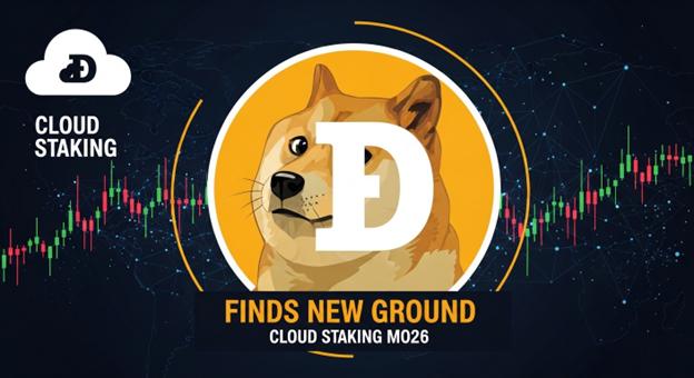 Dogecoin Finds a New Ground in 2026 as Cloud Staking Models Attract International attention.