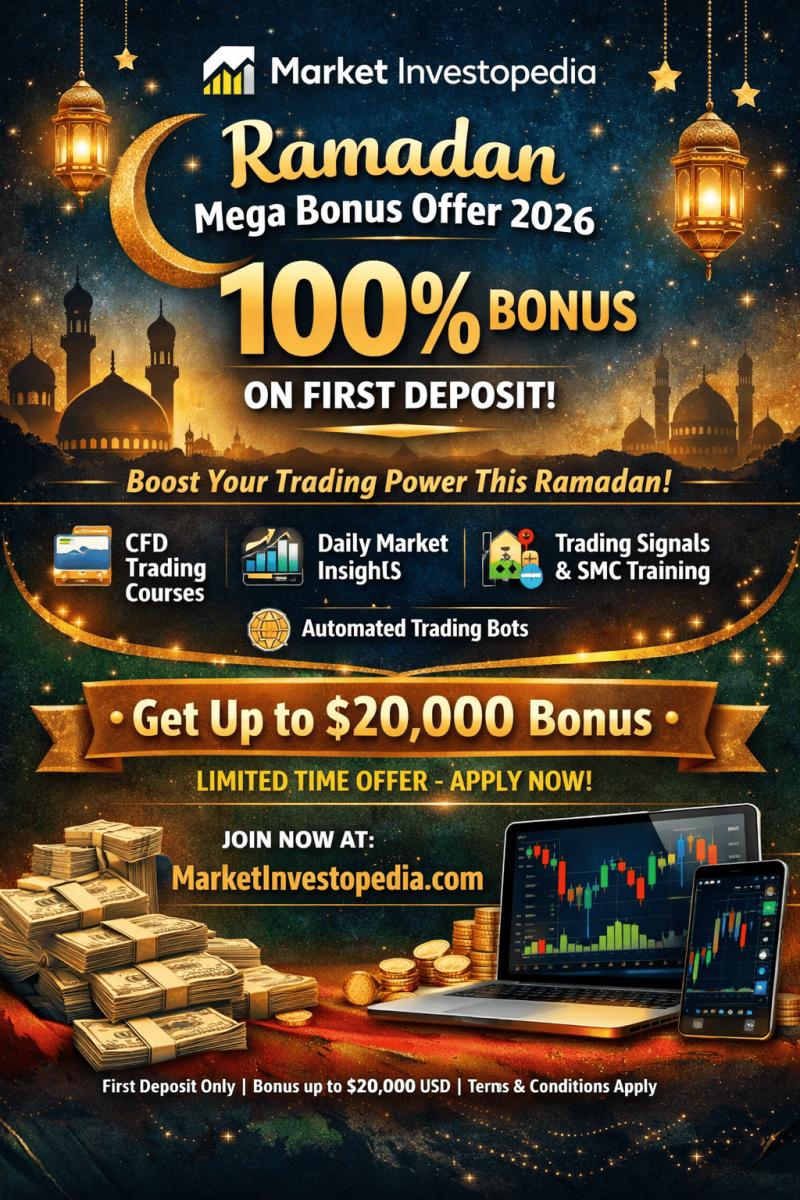Ramadan Mega Bonus Offer Goes Live: Get Up to 100% Bonus on Your First Deposit