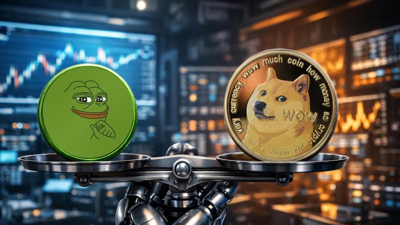 توقع سعر عملة بيبي: سعر PEPE إذا وصل إلى القيمة السوقية لعملة دوجكوين