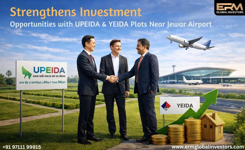 Fortalece las oportunidades de inversión con parcelas UPEIDA y YEIDA cerca del aeropuerto de Jewar