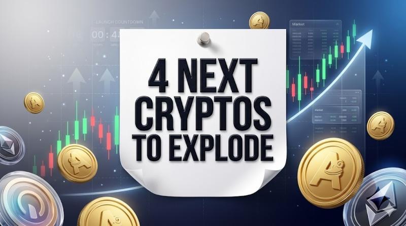 4 العملات المشفرة التالية التي ستتفجر: التوقيت أهم من الشعبية