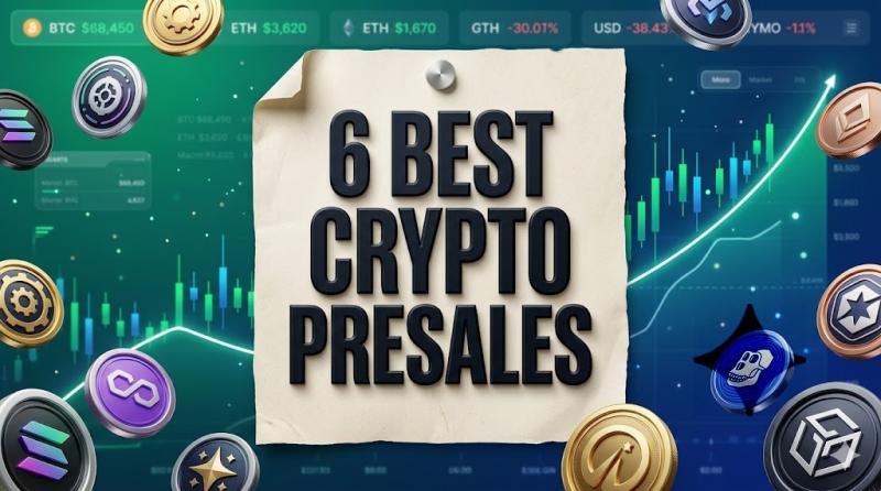 Las 6 mejores preventas de criptomonedas con matemáticas de retorno de estilo 100x antes de cambiarles el precio en los listados de Exchange