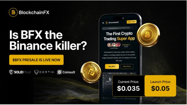 ¿El mejor token de intercambio para comprar antes de junio? BlockchainFX se vuelve viral a medida que la preventa final se acerca al agotamiento