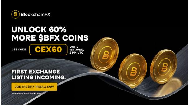 تتنافس BlockchainFX ($BFX) وPEPE (PEPE) وAave (AAVE) على أفضل عملة مشفرة في عام 2026 مع ارتفاع أسعار البيع المسبق وحركة السعر