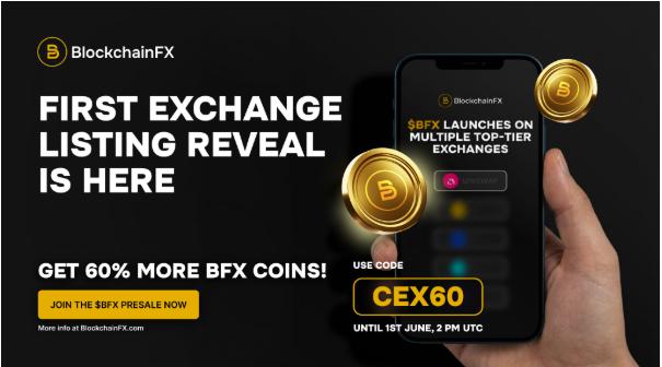 Solana يتجاوز 90 دولارًا بينما تتصدر BlockchainFX المخططات كأفضل بيع مسبق للعملات المشفرة مع مكافأة CEX60 مباشرة حتى 1 يونيو
