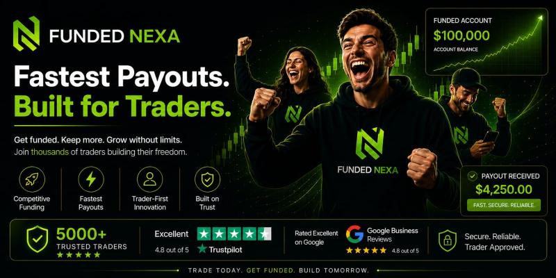 يتحدى FundedNexa صناعة تجارة الدعامات من خلال التمويل الميسر والمدفوعات السريعة والابتكار الذي يضع المتداول أولاً