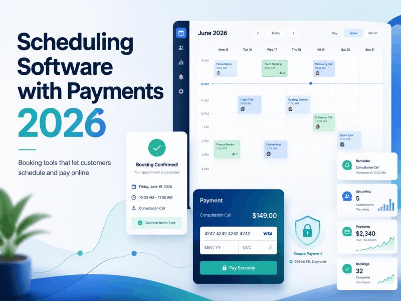 Appointment Booking Software With Payment: 2026 Report Compares Tools