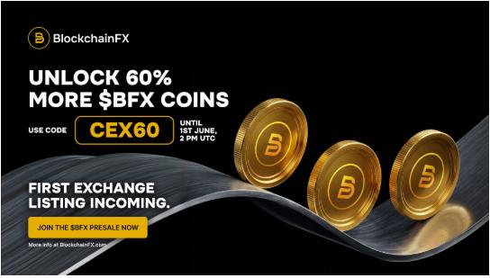 Top Crypto To Buy In 2026: After Chainlink's 480x ICO, BlockchainFX $15M Launch ($360k Away), 60% Bonus Ends June 1st