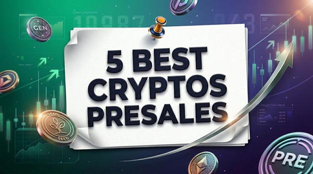 Las 5 mejores preventas de criptomonedas para comprar ahora mientras los flujos de ETF de Solana y XRP roban la atención de BTC
