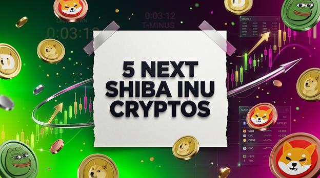 5 Next Shiba Inu Cryptos as DOGE, SHIB and PEPE Sell-Offs Push Traders Toward New Meme Entries
