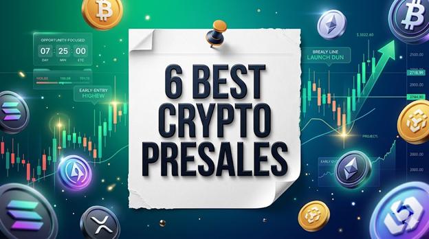 Las 6 mejores preventas de criptomonedas a medida que el comercio minorista se salta las altcoins muertas y busca nuevos ganadores en las primeras etapas