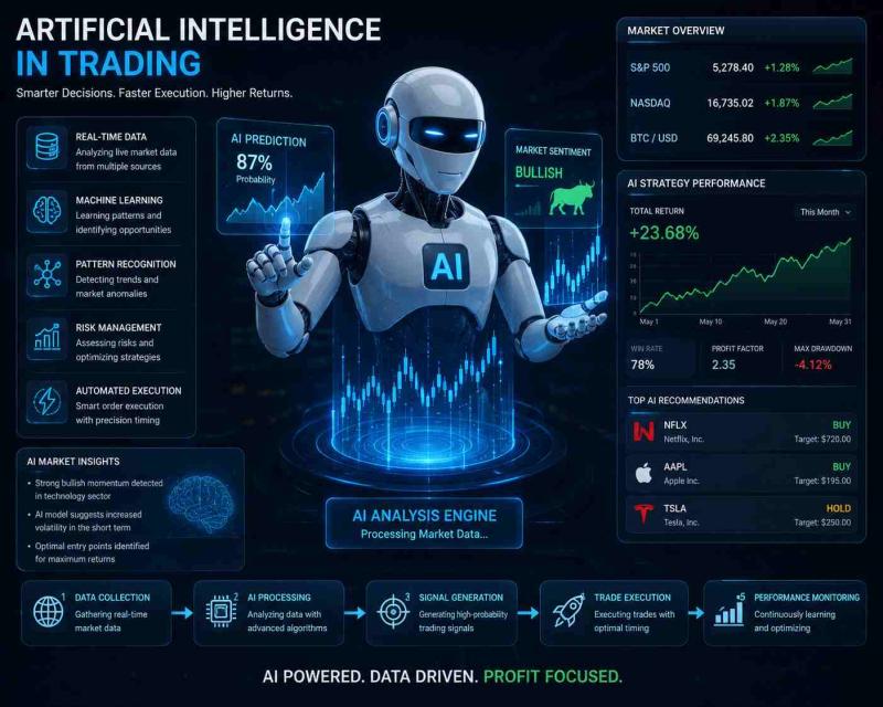 Artificial Intelligence in Trading Market Worth Observe Huge Growth | BlackRock , JPMorgan