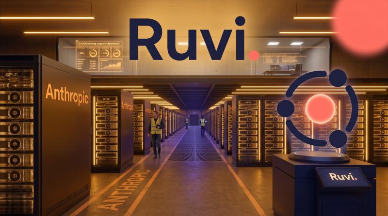 Anthropic dedica más de 40 mil millones de dólares a la informática, pero Ruvi (RUVI) paga a los entrenadores de IA en cadena 0,020 dólares