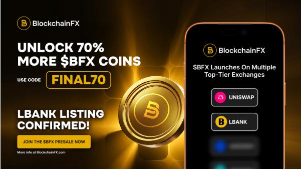 Best Crypto Presale This Week: BlockchainFX Hits $14.75M While Polkadot and XRP Continue To Decline