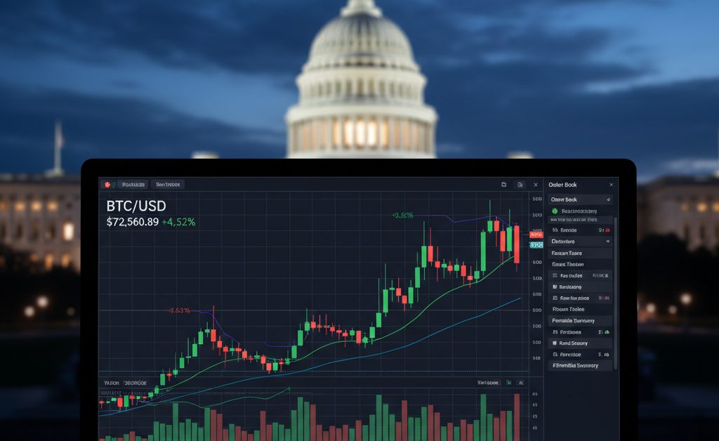 Bitcoin sube a medida que los precios de los mercados hablan sobre el estado de la Unión de Trump
