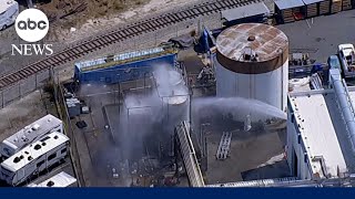 Gran fuga de productos químicos en el sur de California