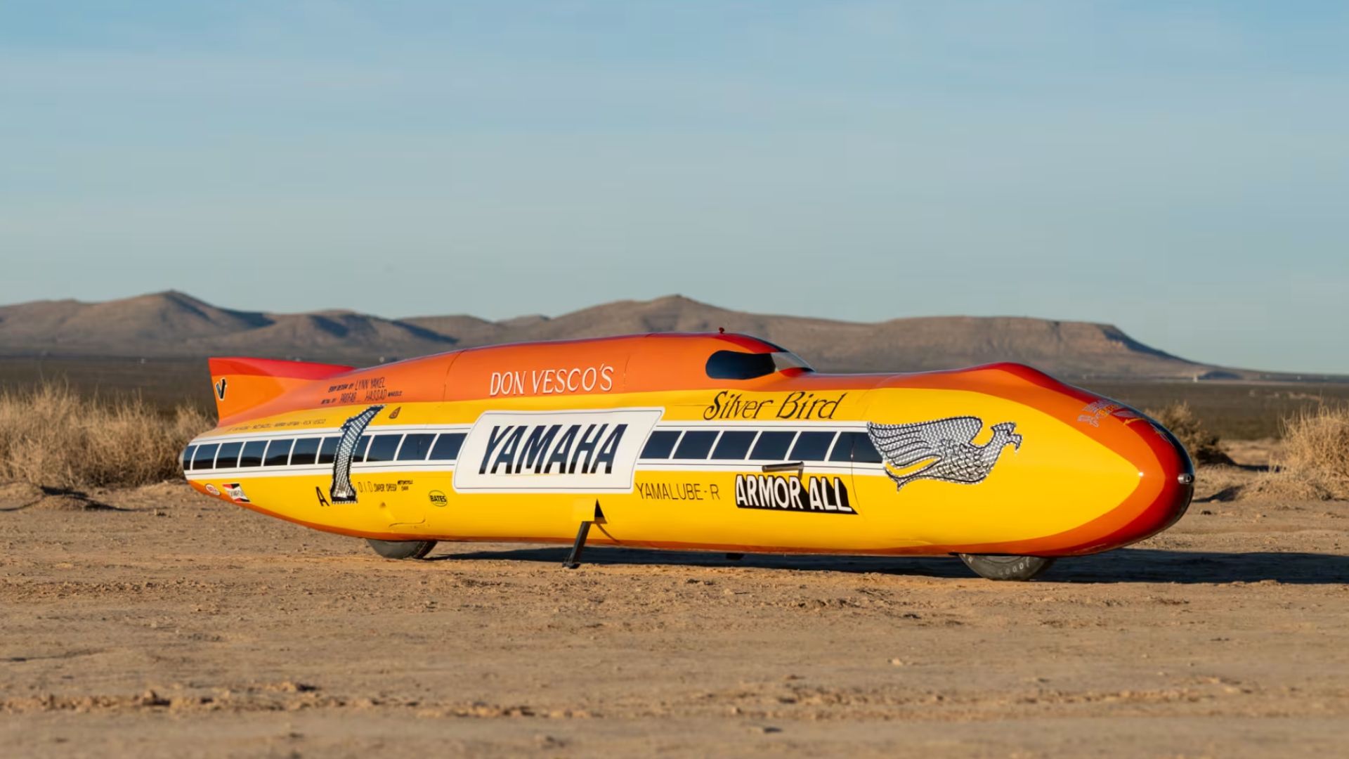 صور: دراجات دون فيسكو الأسطورية الصاروخية الشكل، التي حطمت الأرقام القياسية، تتجه إلى المزاد