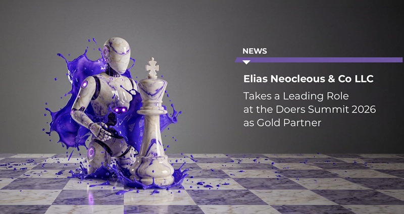 تتولى شركة Elias Neocleous & Co LLC دورًا قياديًا في Doers Summit 2026 كشريك ذهبي