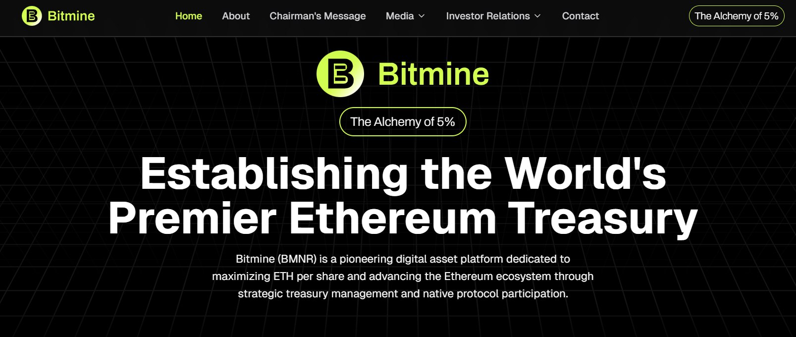 يتم تداول أسهم Bitmine Immersion Technologies (BMNR) بالقرب من 19.44 دولارًا وسط نمو هائل في خزانة الإيثريوم