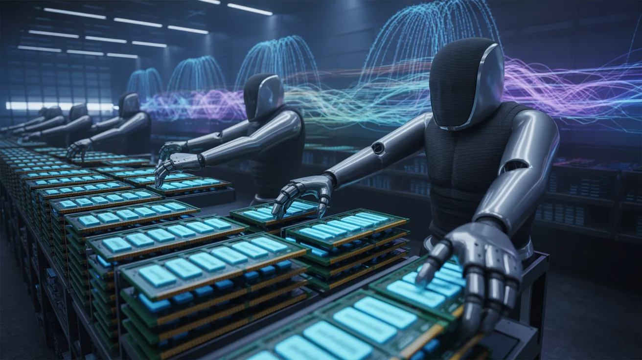 يثير الاندفاع نحو الذهب في ذاكرة الذكاء الاصطناعي هجومًا آليًا عالي السرعة على مخزون DDR5