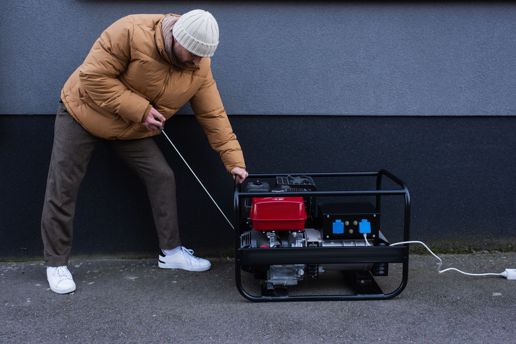 DGS and Civil Protection teach how to use generators safely