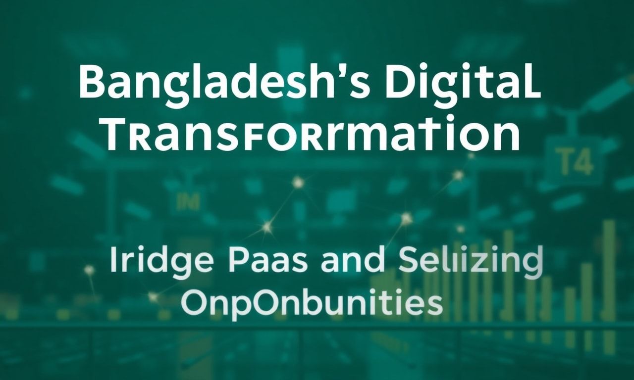 La transformación digital de Bangladesh: cerrar brechas y aprovechar oportunidades