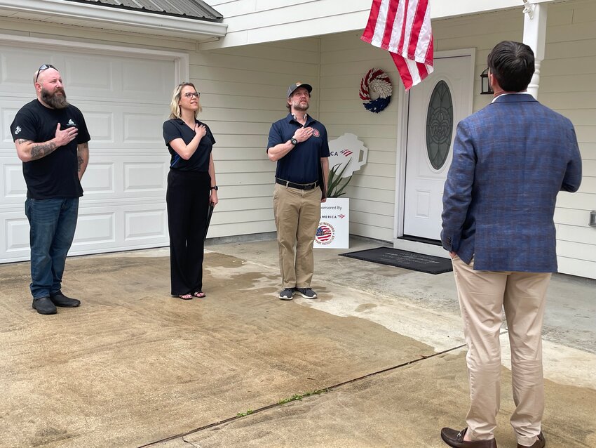 Retired Marine Sergeant receives mortgage-free home in Springfield through Bank of America and Military Warriors Support Foundation collaboration