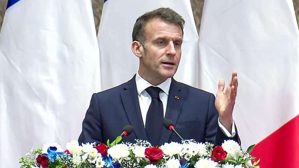 India y Francia comparten el "mismo objetivo" en materia de innovación en IA, no "totalmente dependientes" de los modelos estadounidense y chino: Macron