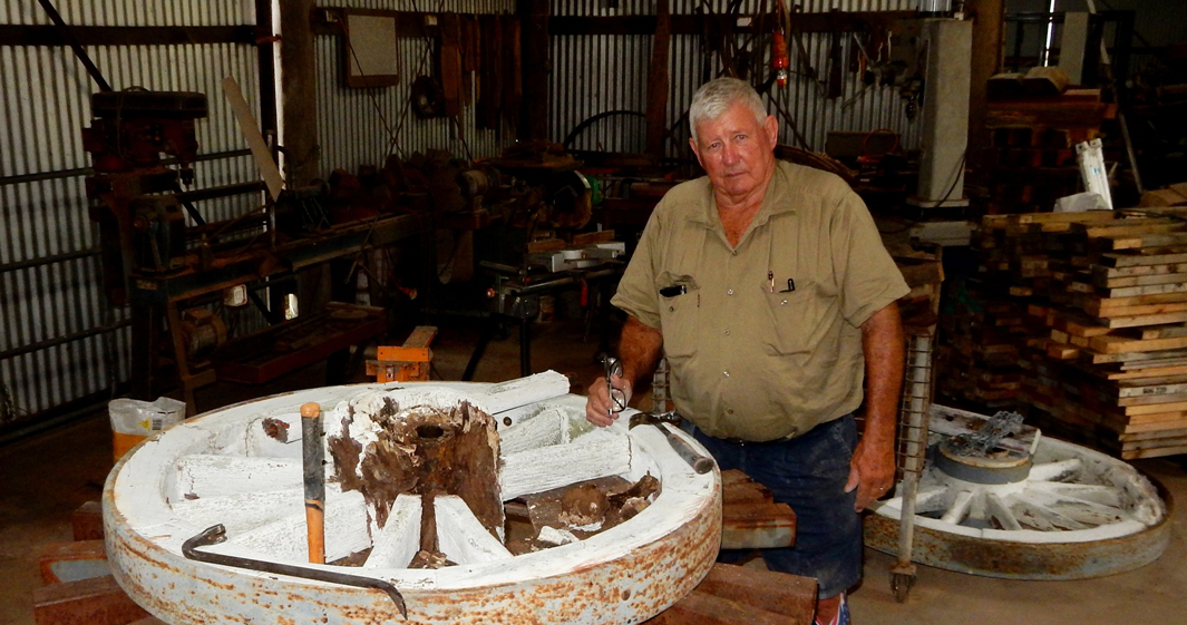 GHM Wheelright; one of the last in Queensland