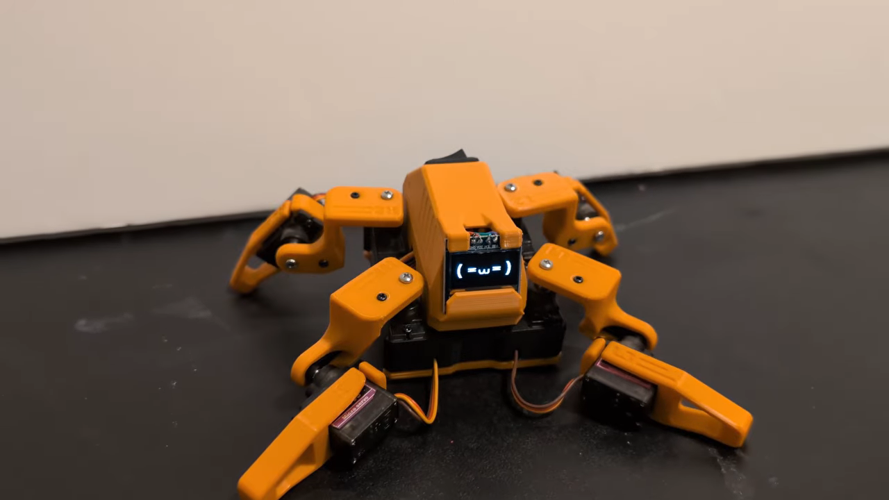 Building A Little Quadruped Robot